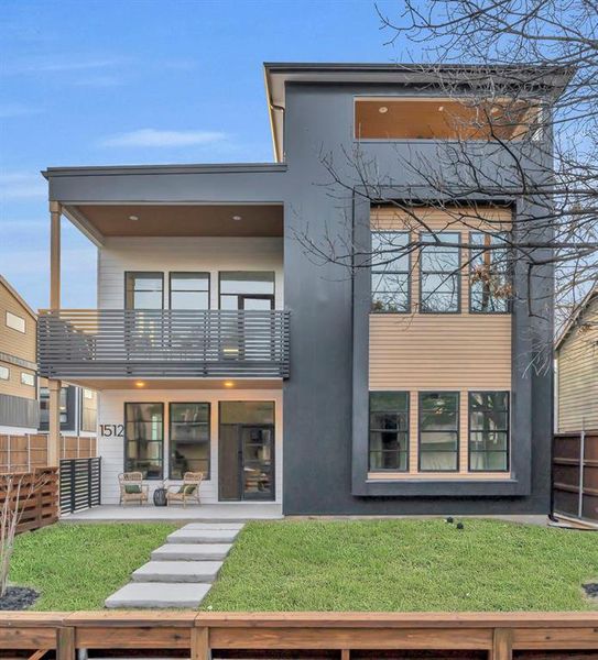 Exterior details and patio area of a home in , Dallas (Image 18). Exterior details and patio area of a home in , Dallas (Image 18).