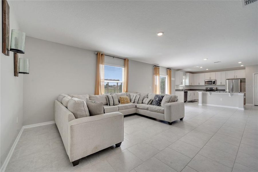 Furnished interior view inside a new home in Cypress Park Estates, Haines City (Image 10).