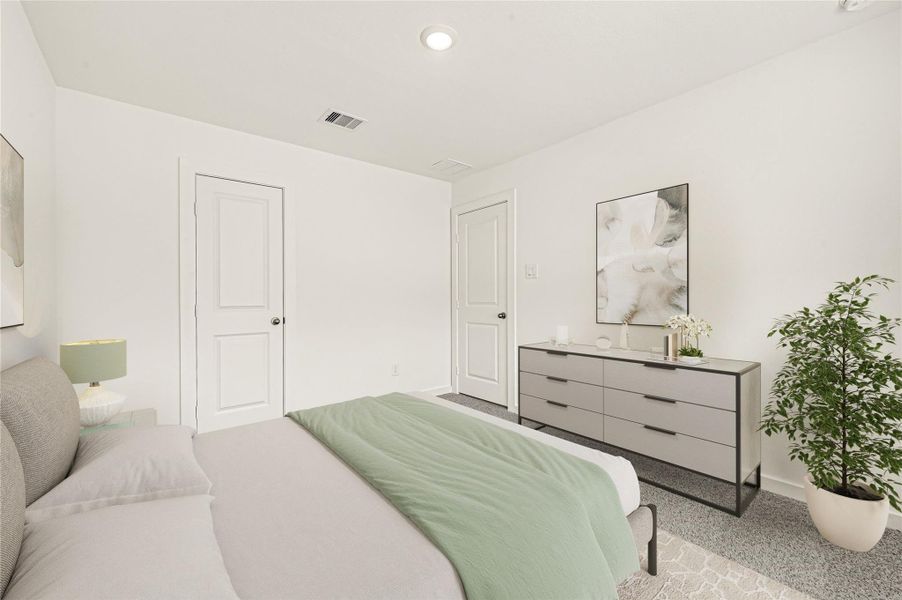 Furnished interior view inside a new home in Holly Ridge, Rosenberg (Image 6).