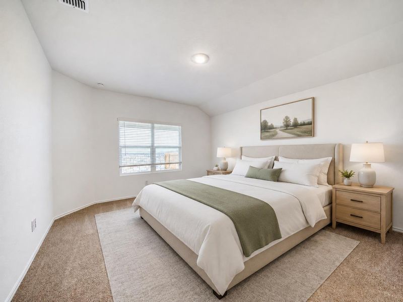Furnished interior view inside a new home in Waterstone, Kyle (Image 9).