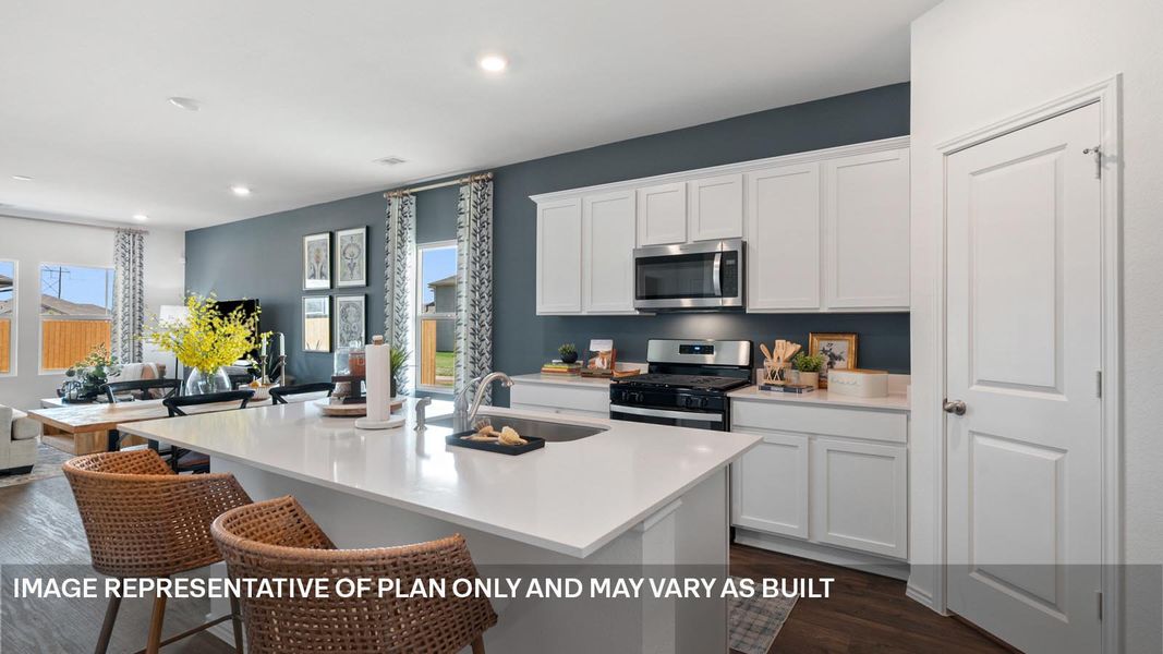 Furnished interior view inside a new home in Talavera, Kyle (Image 10).