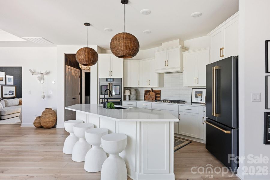 Furnished interior view inside a new home in , Mooresville (Image 24).