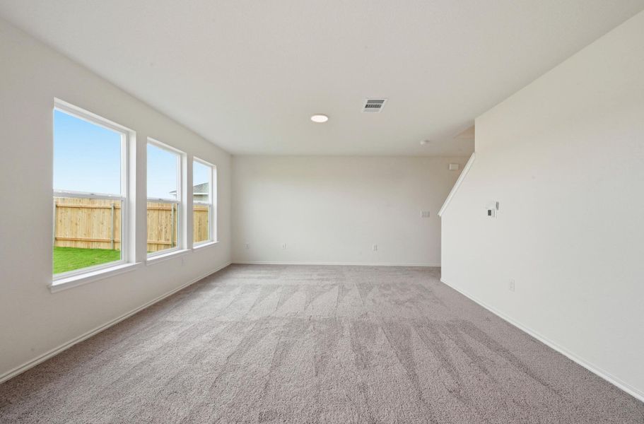 Spacious, unfurnished interior of a new home in Stoney Chase, Del Valle (Image 25). Spacious, unfurnished interior of a new home in Stoney Chase, Del Valle (Image 25).