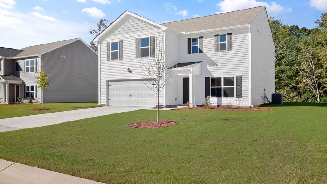 Exterior details and patio area of a home in Olive Branch, Clayton (Image 3).