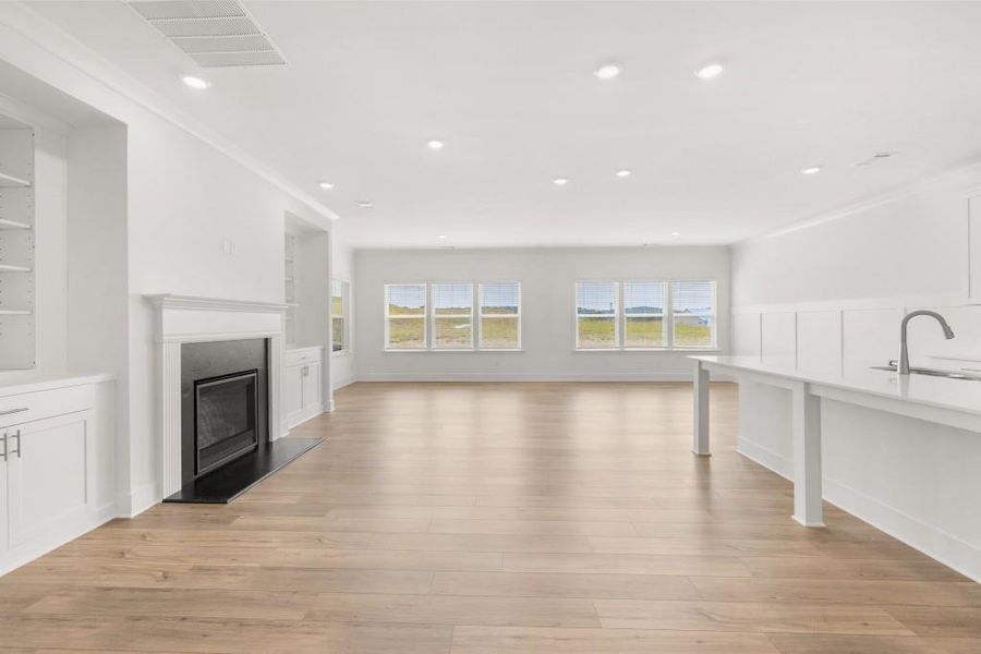 Spacious, unfurnished interior of a new home in The Court at Gainesville Township, Gainesville (Image 30).