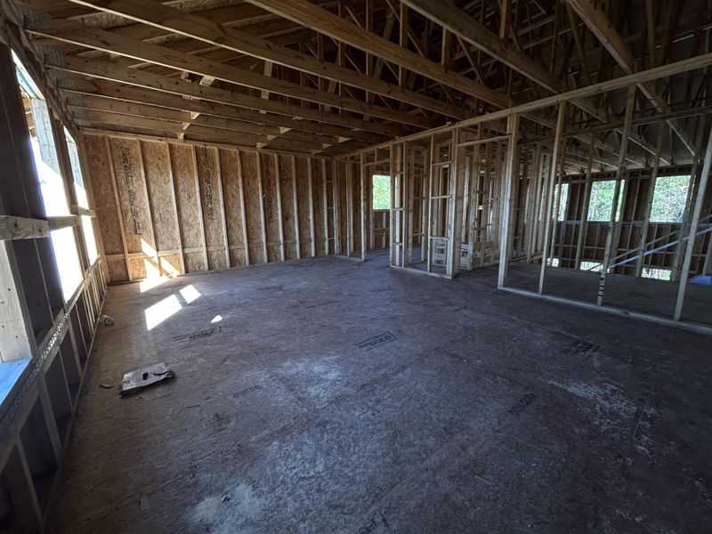 In-progress construction of a new home in Tea Farm: Presidents Series, Ravenel, SC (Image 51).