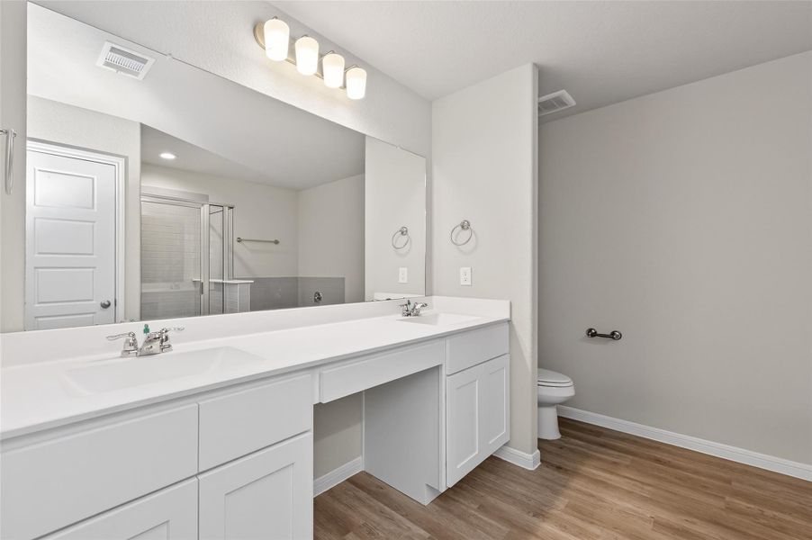 Furnished interior view inside a new home in Woodland Lakes, Huffman (Image 8).