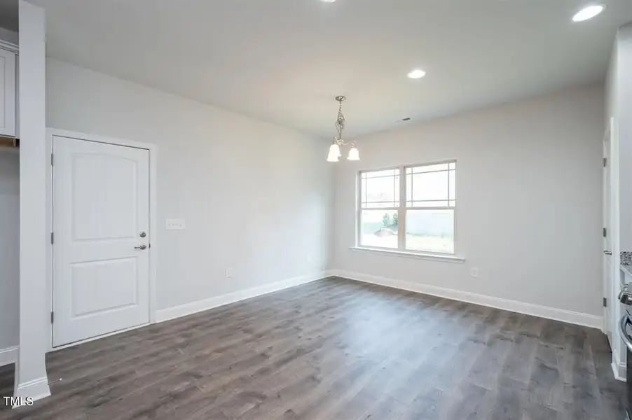 Representative unfurnished interior of a home built from the 2316 by Adams Homes in Hidden Pines, Cameron (Image 12).