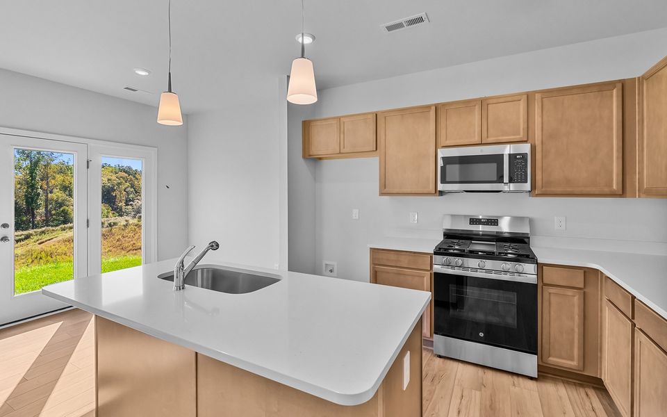 Furnished interior view inside a new home in Bell West, Kernersville (Image 12).