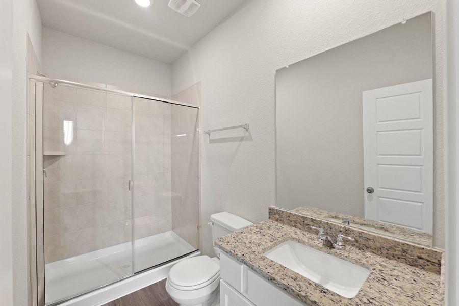 Furnished interior view inside a new home in Bammel Oaks, Houston (Image 3). Furnished interior view inside a new home in Bammel Oaks, Houston (Image 3).