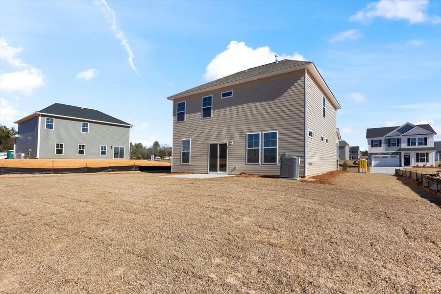 Exterior details and patio area of a home in Portrait Hills, Aiken (Image 3).