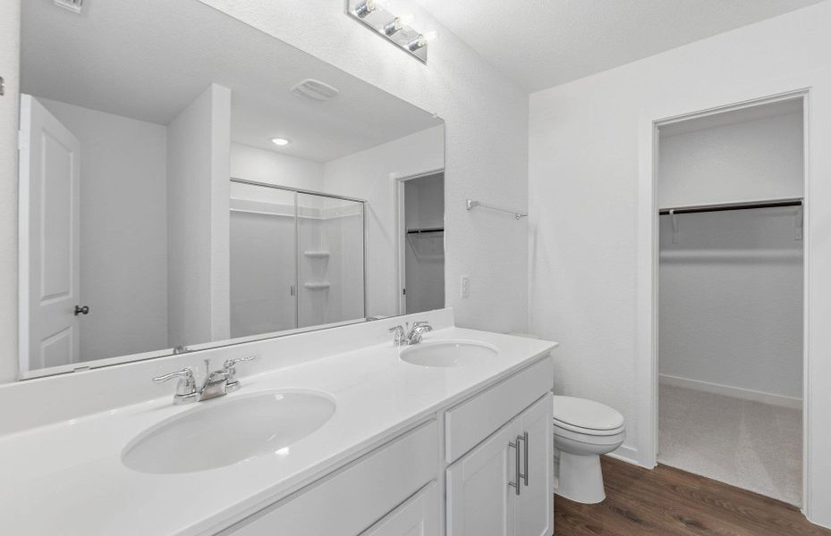 Furnished interior view inside a new home in Sonterra, Jarrell (Image 8).
