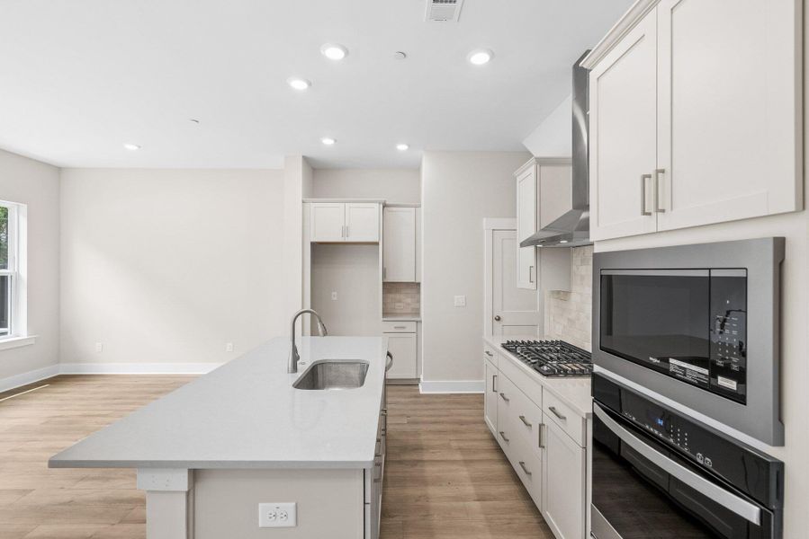 Furnished interior view inside a new home in , Charleston (Image 17).