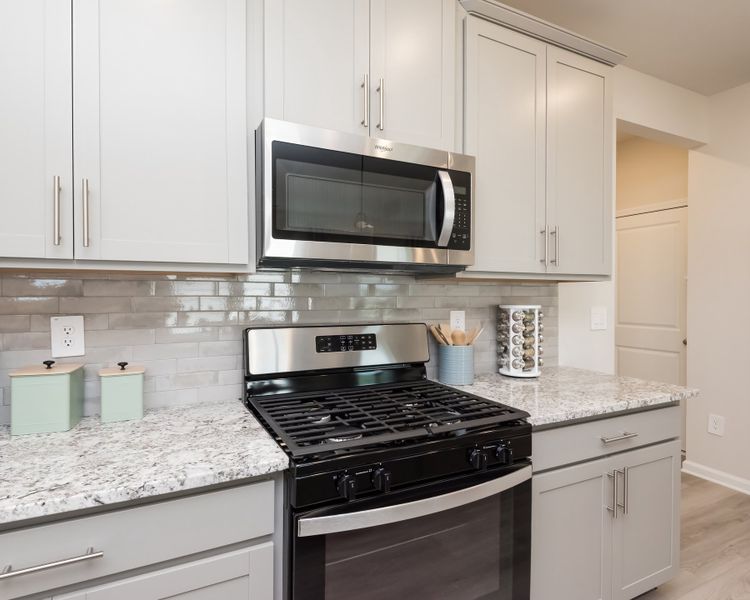 Furnished interior view inside a new home in Avalon - Reserve Series, Conyers (Image 11).
