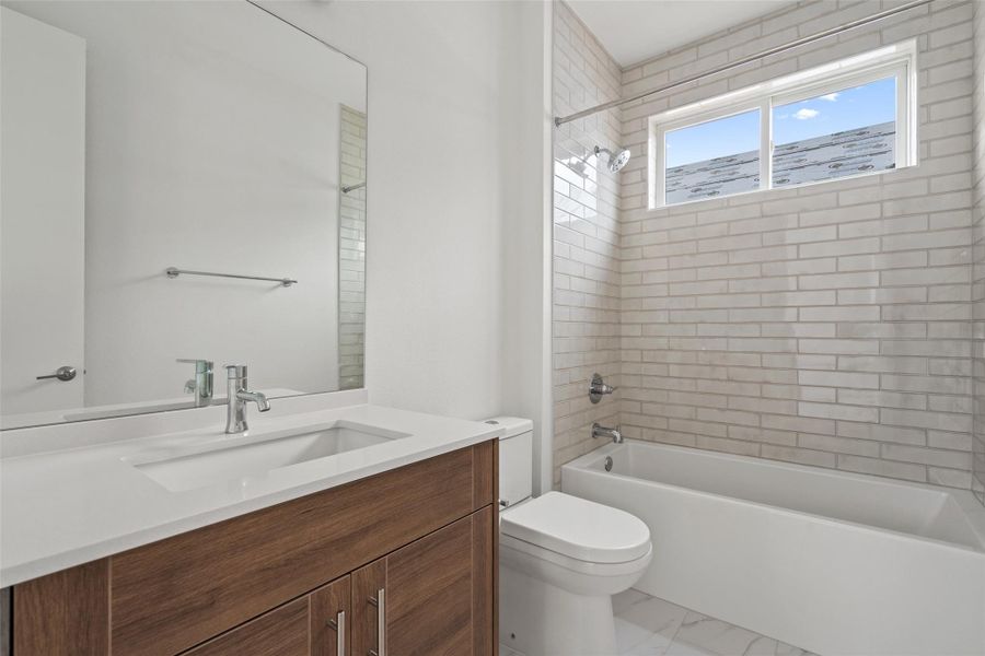 Furnished interior view inside a new home in , Austin (Image 17). Furnished interior view inside a new home in , Austin (Image 17).