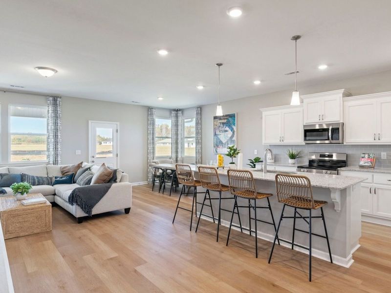Representative furnished interior of a home built from the The Phoenix by Davidson Homes LLC in Ivy Glen, Perry (Image 10). Representative furnished interior of a home built from the The Phoenix by Davidson Homes LLC in Ivy Glen, Perry (Image 10).