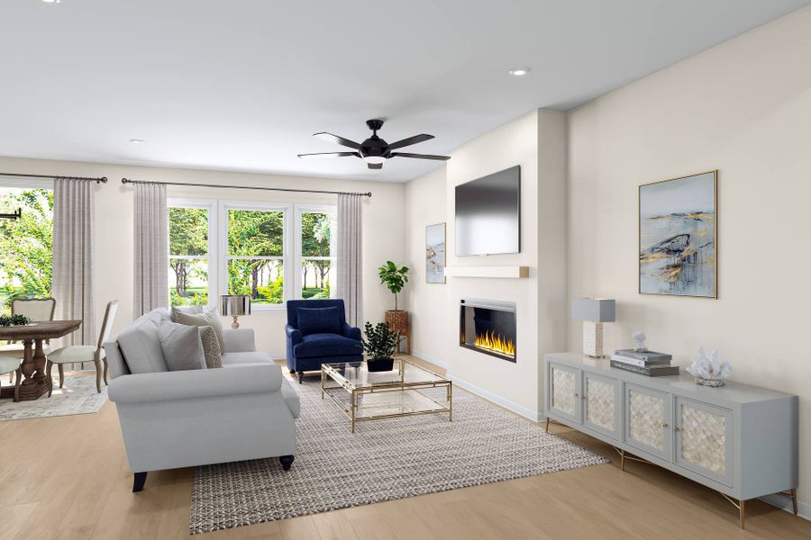 Representative furnished interior of a home built from the Astor by Tri Pointe Homes in Summit At Homestead, Chapel Hill (Image 7). Representative furnished interior of a home built from the Astor by Tri Pointe Homes in Summit At Homestead, Chapel Hill (Image 7).