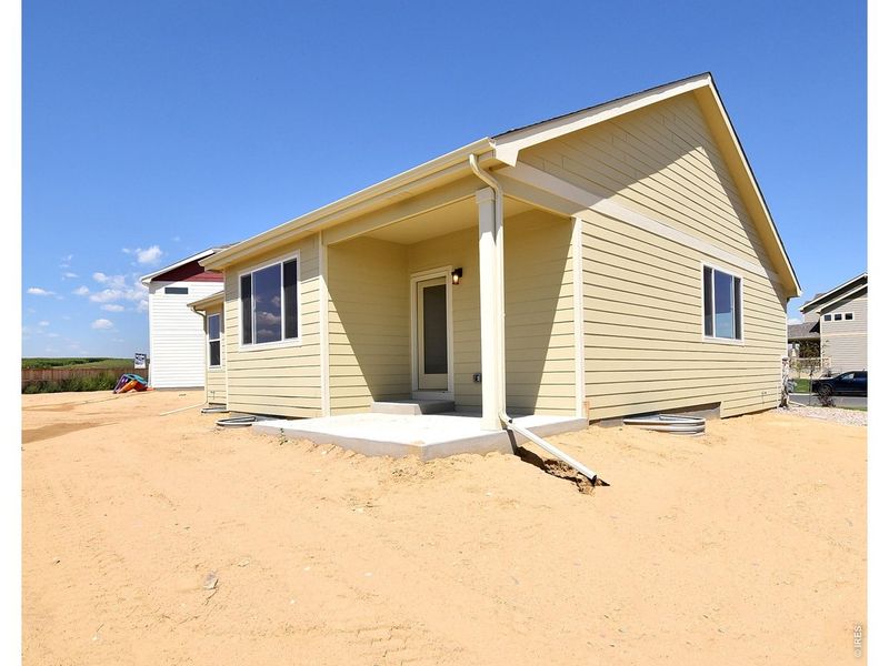 Exterior details and patio area of a home in , Johnstown (Image 3).