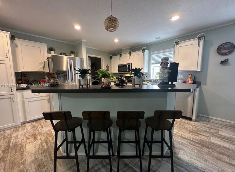 Furnished interior view inside a new home in , Okeechobee (Image 7).
