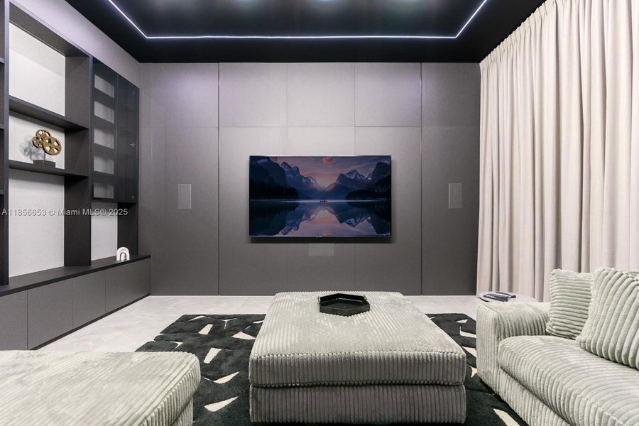 Furnished interior view inside a new home in , Miami (Image 12).