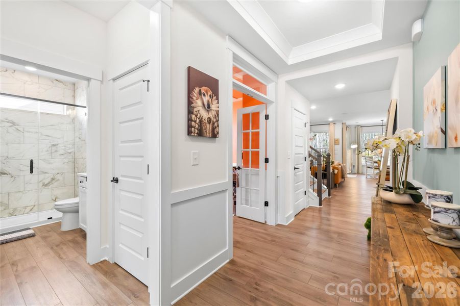 Furnished interior view inside a new home in Villas at Prestwick, Mooresville (Image 9).