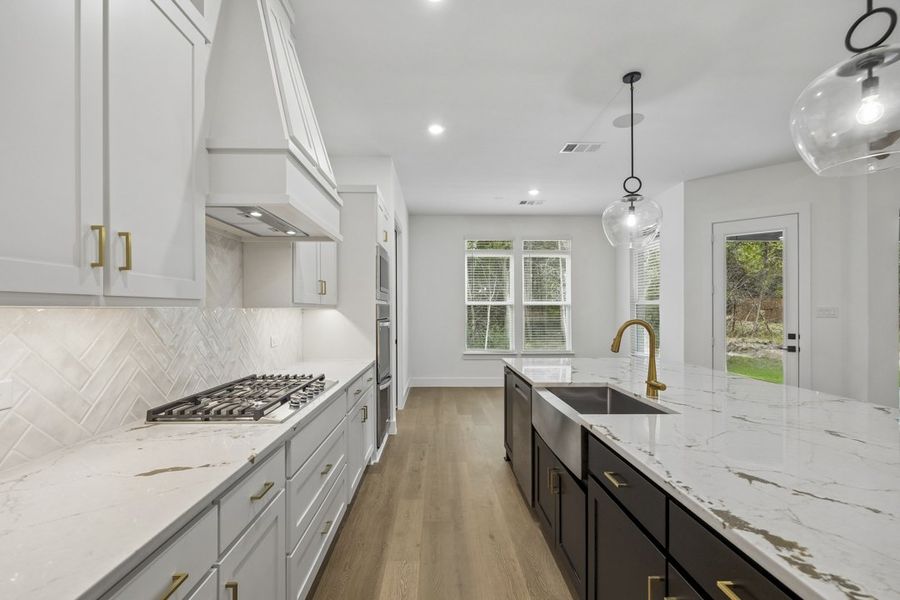 Representative furnished interior of a home built from the The Cedarcrest by Lillian Custom Homes in The Arbors Midlothian, Midlothian (Image 9).