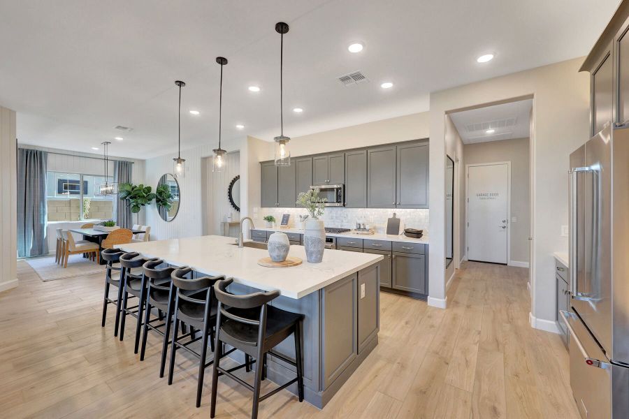 Representative furnished interior of a home built from the Violet by Mattamy Homes in White Tank Vistas, Waddell (Image 24).