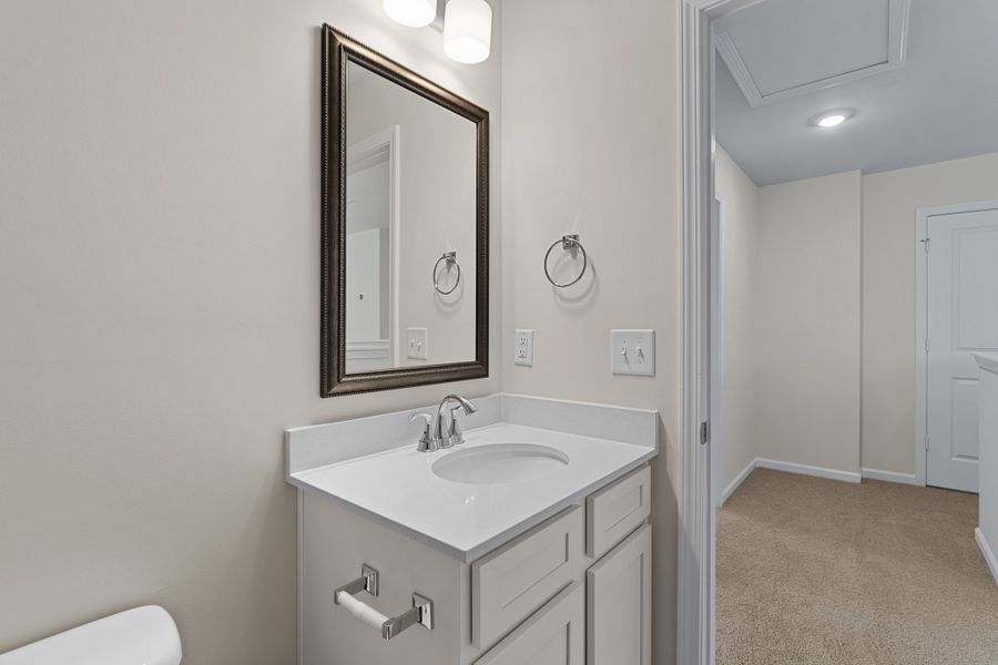 Furnished interior view inside a new home in Willow Lake, Blythewood (Image 10).