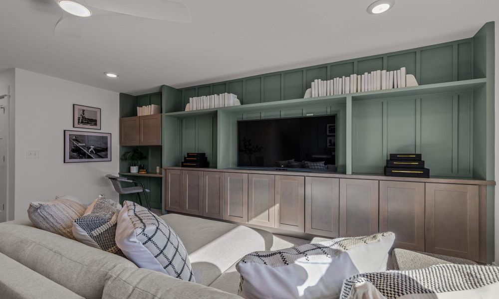 Representative furnished interior of a home built from the The Boardwalk by Chesapeake Homes in Heritage Park at Longs, Longs (Image 43).