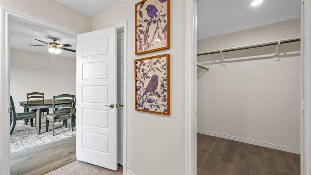 View of closet View of closet