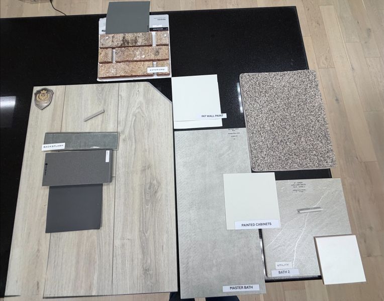 Sample of building materials used in homes in Trail Creek, Cleburne (Image 5).