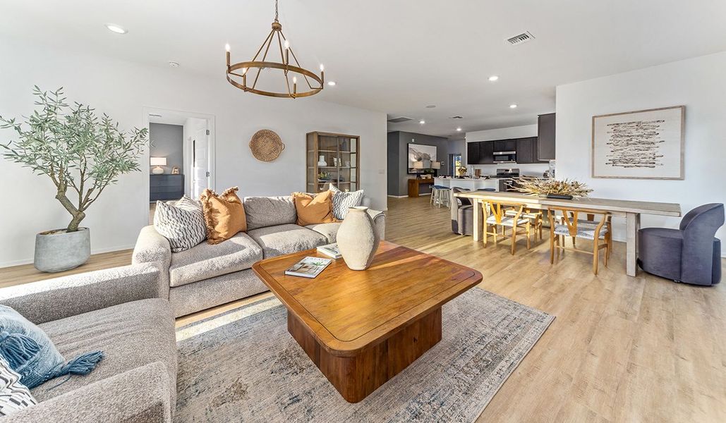 Furnished interior view inside a new home in Hanson Ridge, Vail (Image 13). Furnished interior view inside a new home in Hanson Ridge, Vail (Image 13).