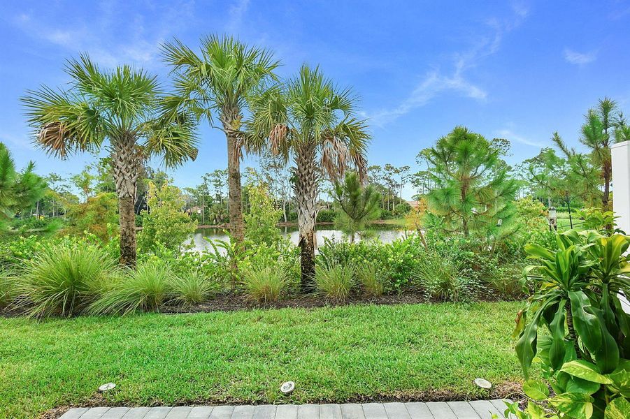 View of Lake from Rear Patio