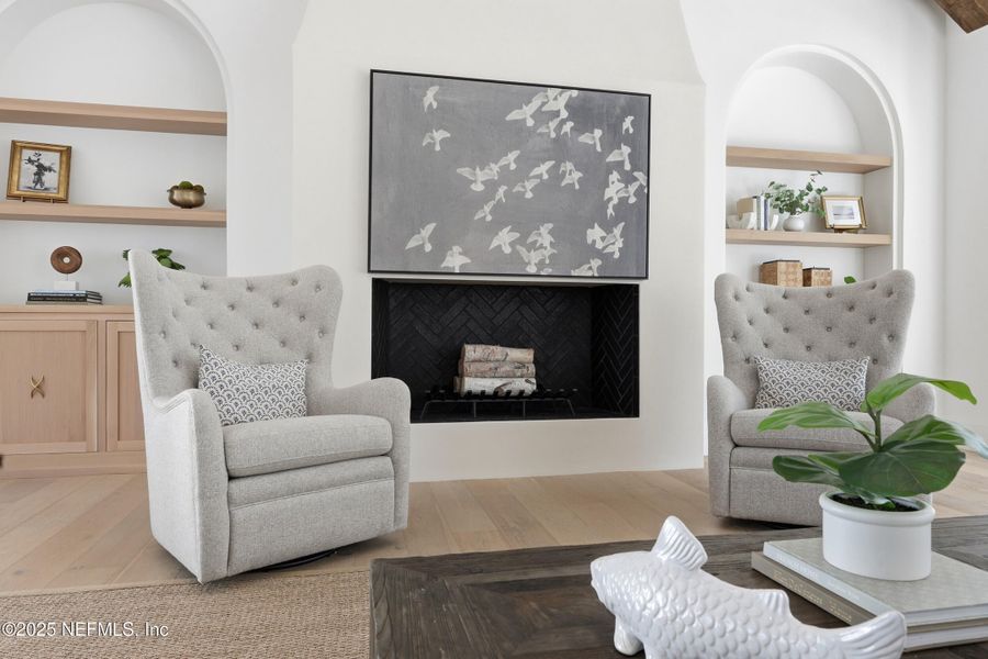 Furnished interior view inside a new home in , Ponte Vedra (Image 56).