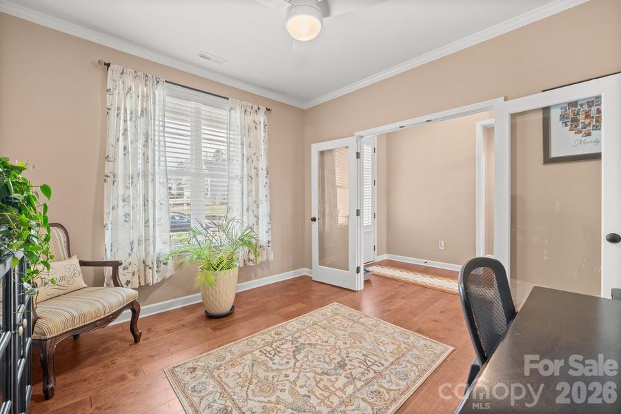 Furnished interior view inside a new home in , Concord (Image 7).