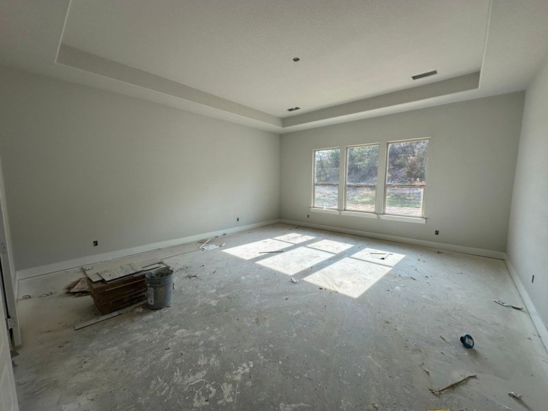 In-progress construction of a new home in Eagle Ridge Estates, Weatherford, TX (Image 5).