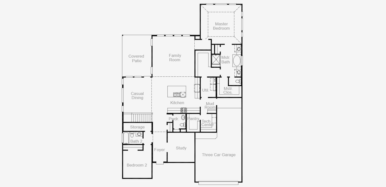 2D floor plan layout of this home in Parmer Ranch, Georgetown, TX (Image 3). 2D floor plan layout of this home in Parmer Ranch, Georgetown, TX (Image 3).