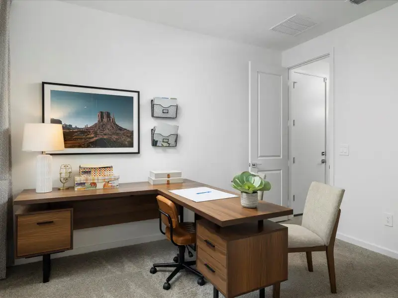 Furnished interior view inside a new home in Bella Vista Farms Reserve Series, San Tan Valley (Image 25).