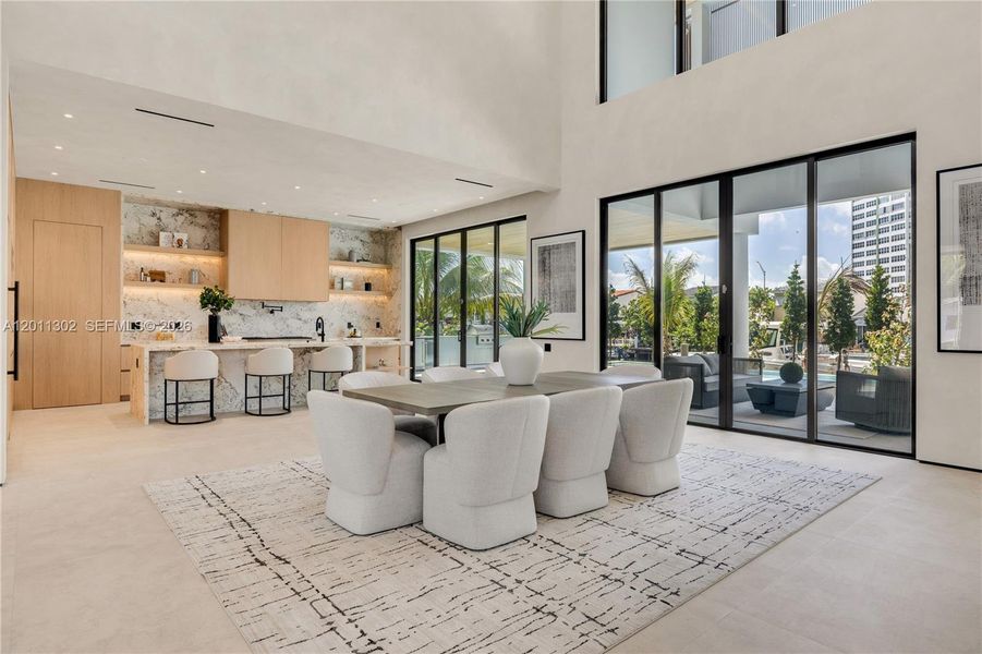 Furnished interior view inside a new home in , North Miami (Image 9).
