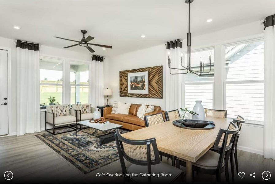 Interior photos- Photo of Pulte model home with same floor plan, not of actual home listed.