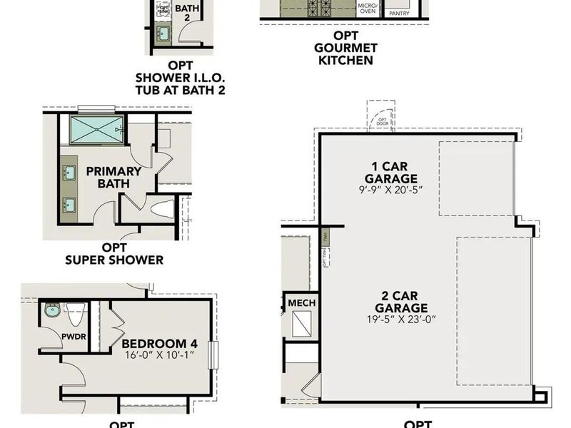 2D floor plan layout of this home in Lago Mar, Texas City, TX (Image 4). 2D floor plan layout of this home in Lago Mar, Texas City, TX (Image 4).