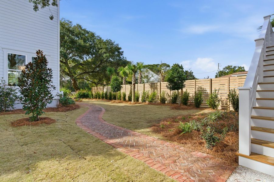 Exterior details and patio area of a home in , Mount Pleasant (Image 26).