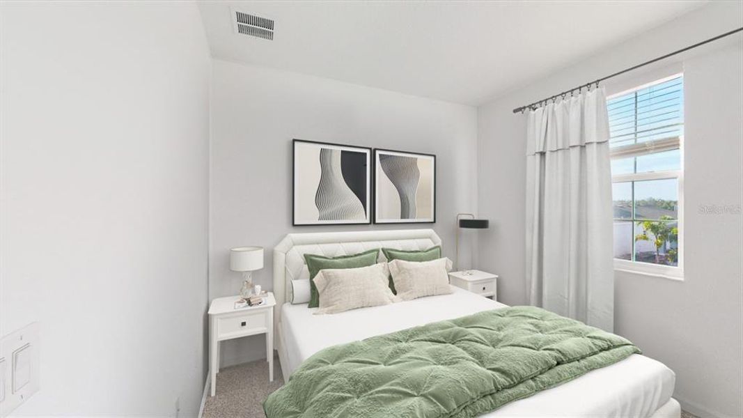 Furnished interior view inside a new home in , Clermont (Image 5). Furnished interior view inside a new home in , Clermont (Image 5).