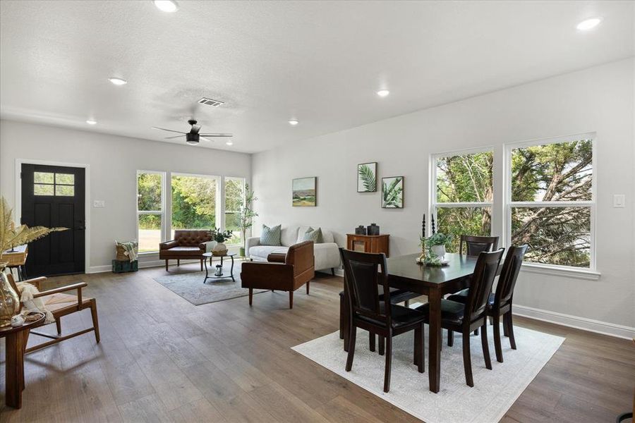 Furnished interior view inside a new home in , Granbury (Image 7).
