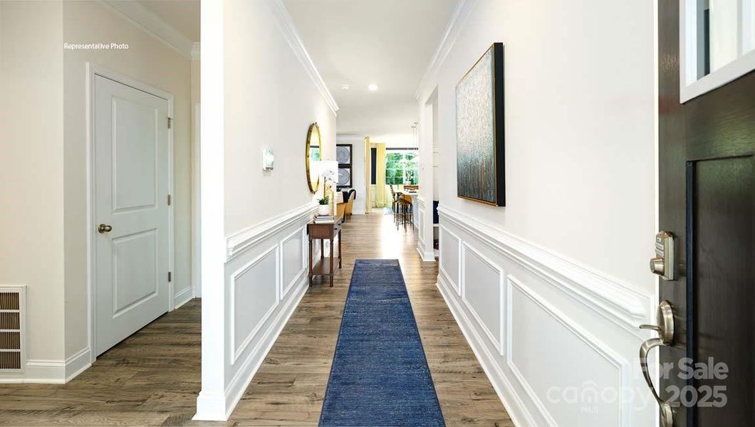 Furnished interior view inside a new home in Laurelbrook, Sherrills Ford (Image 8). Furnished interior view inside a new home in Laurelbrook, Sherrills Ford (Image 8).