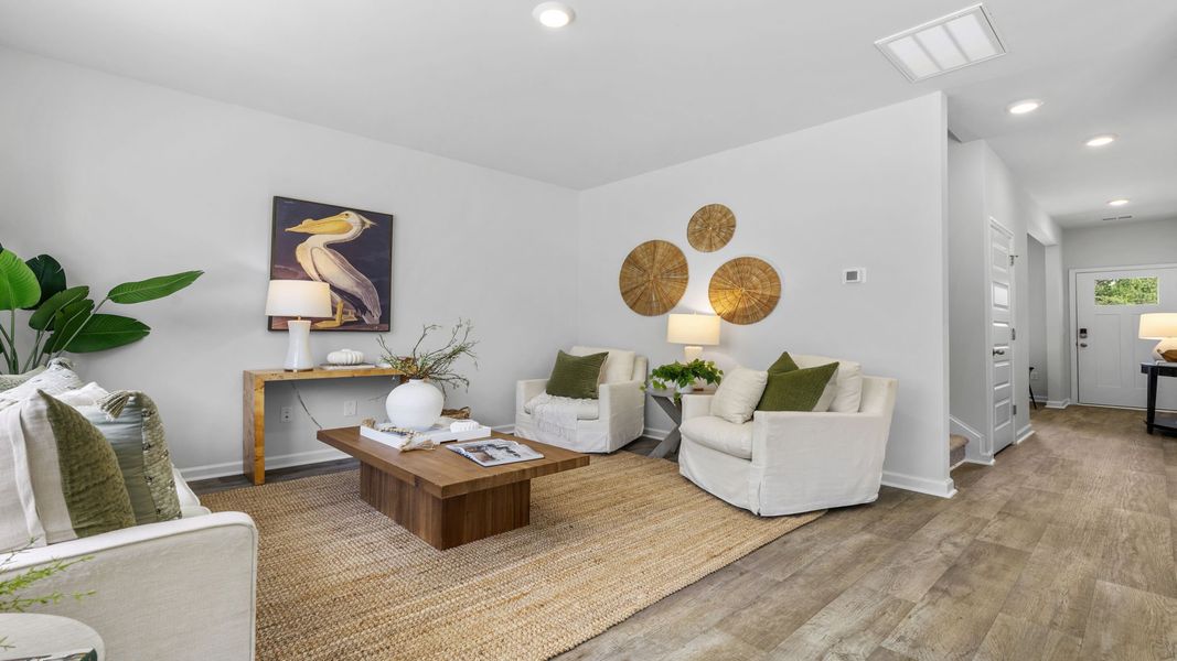 Furnished interior view inside a new home in Holly Oaks, Statesboro (Image 6).