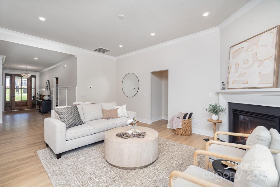 Furnished interior view inside a new home in , Rock Hill (Image 24).