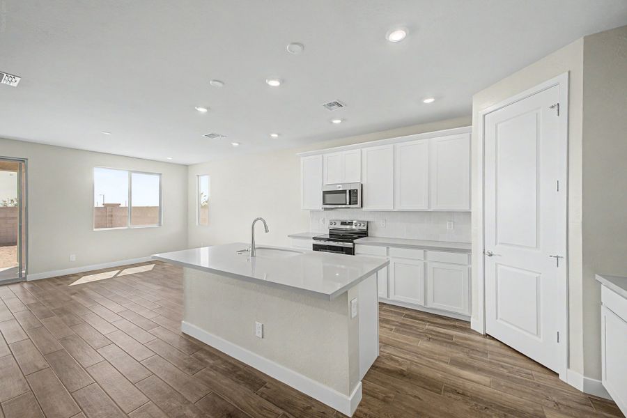 Furnished interior view inside a new home in Skyline Village, San Tan Valley (Image 4).
