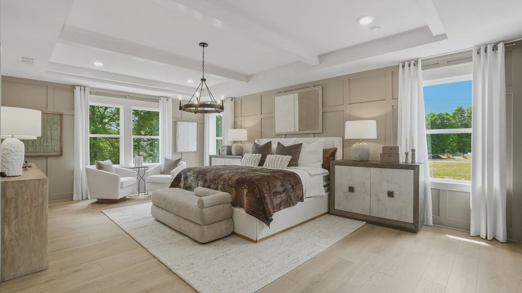 Furnished interior view inside a new home in Northcroft, Loganville (Image 33).