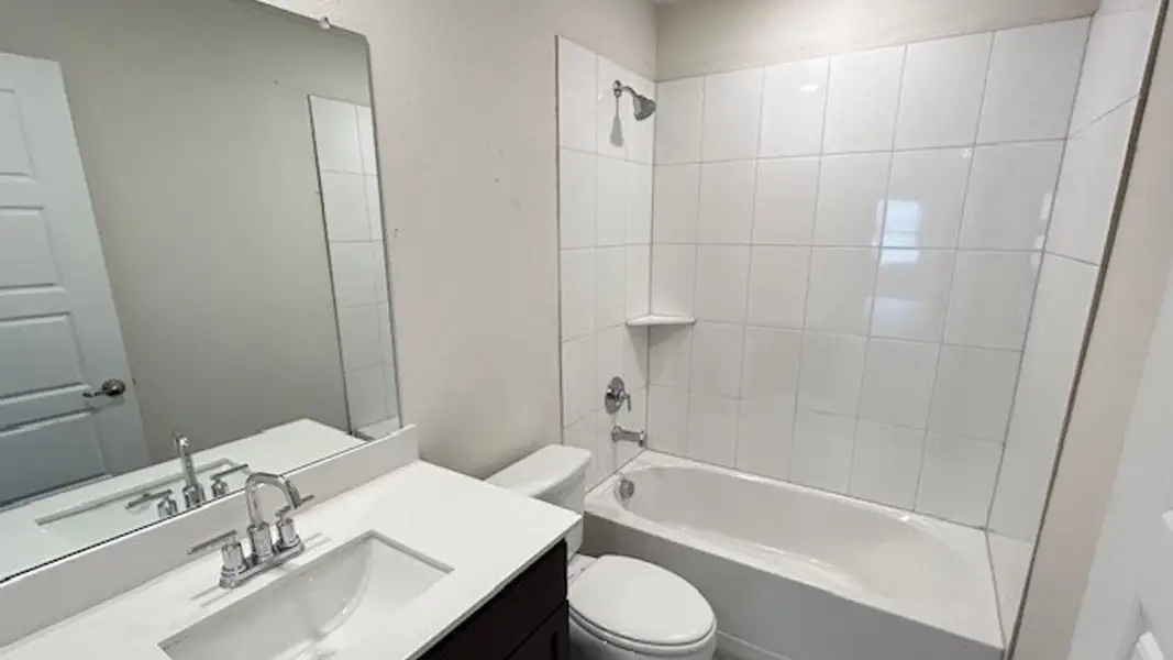 Furnished interior view inside a new home in Liberty Crossing, Royse City (Image 4).